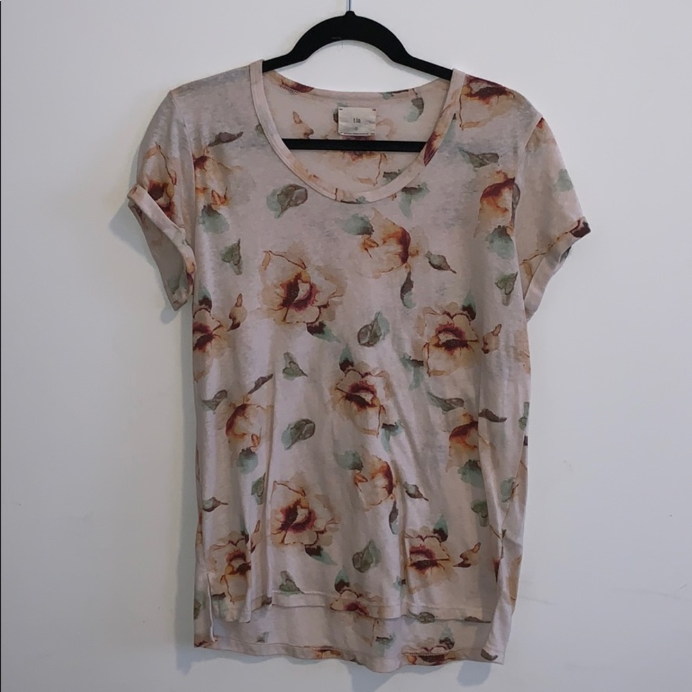 Floral tee